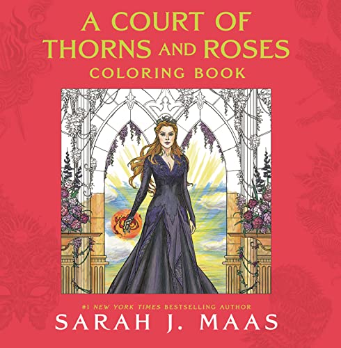 [Children & Youth Books] A Court of Thorns and Roses Coloring Book                                                                                                             