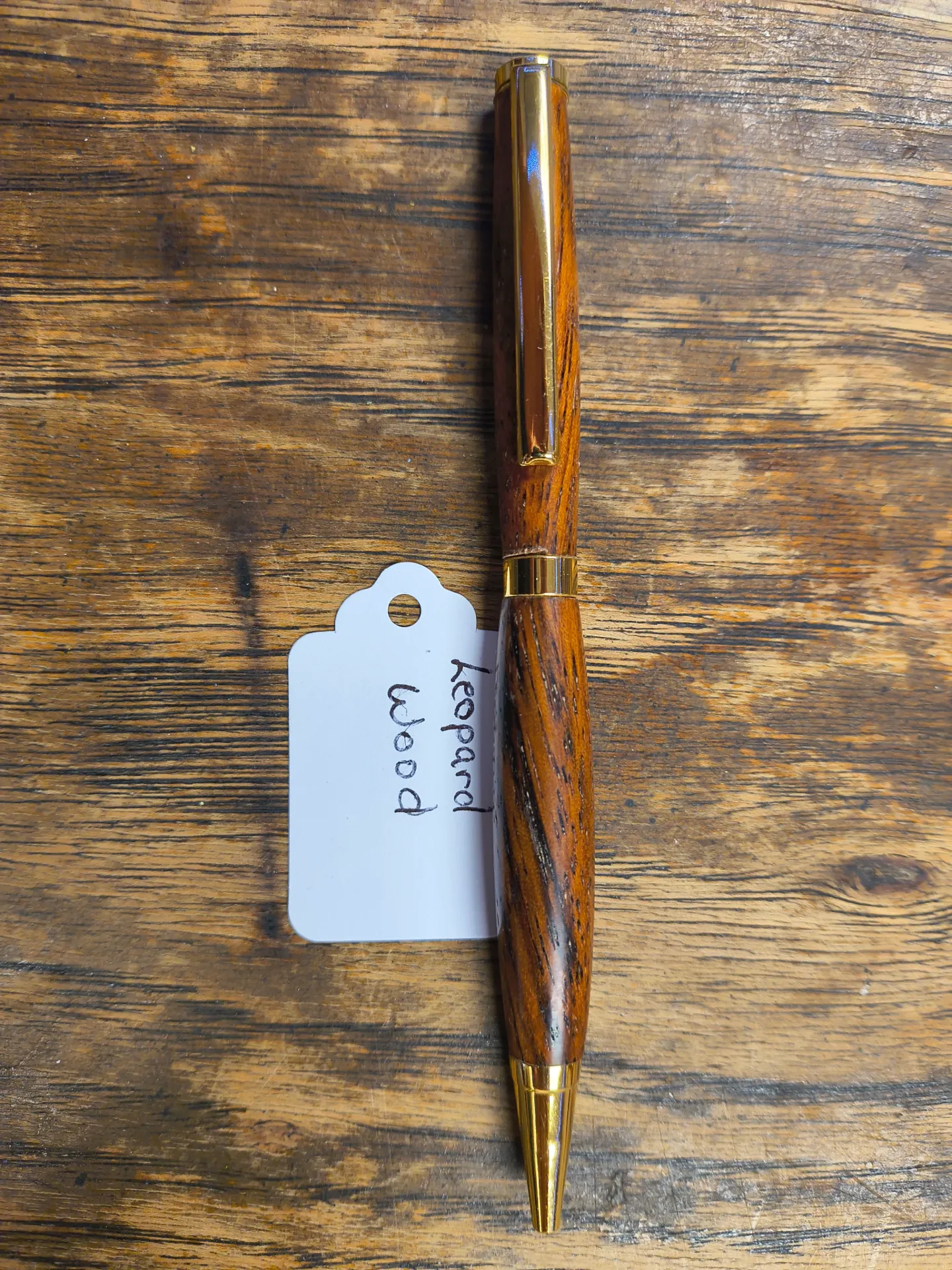 Pen - Leopard Wood