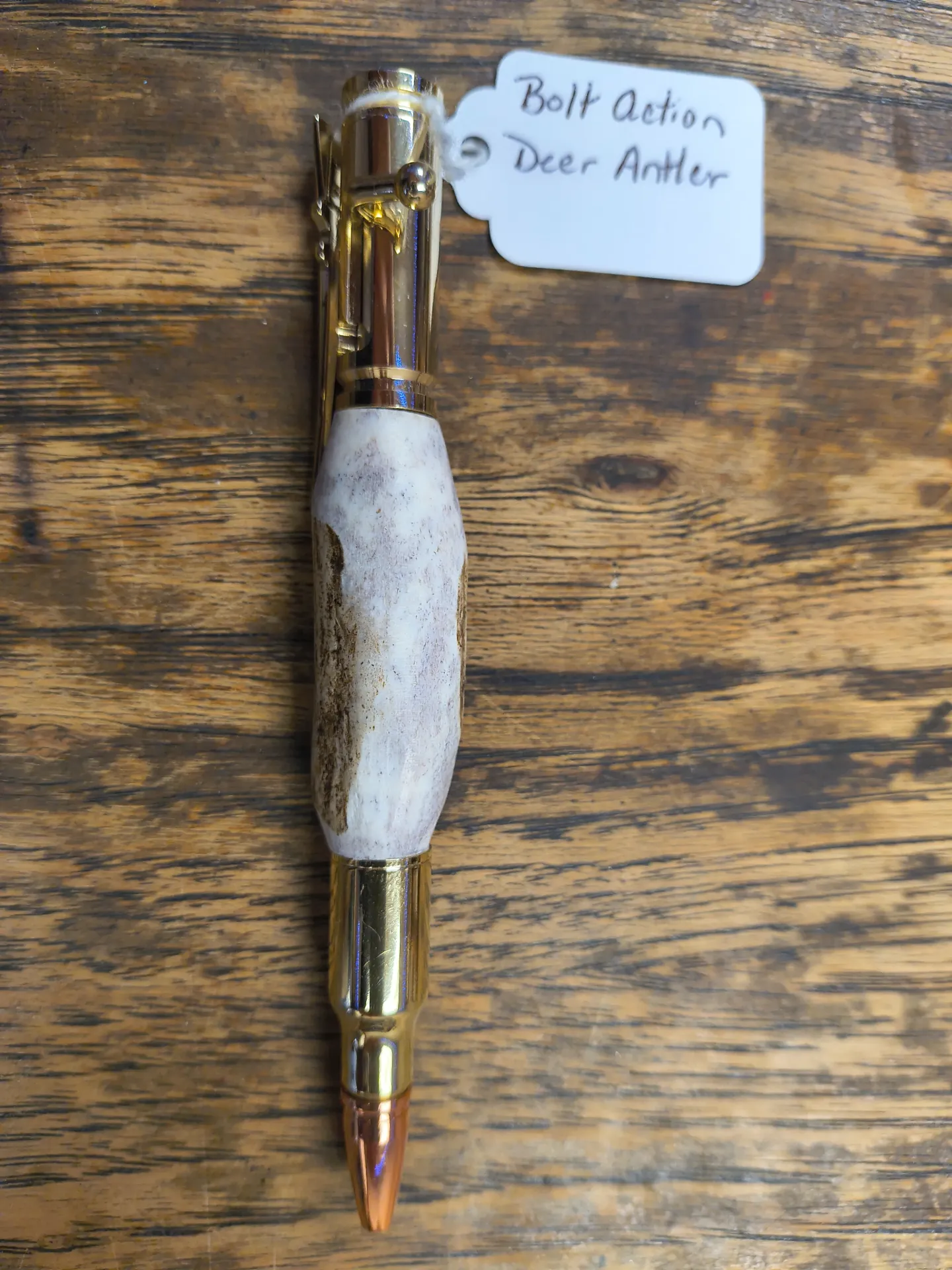 Pen - Deer Antler Bolt Action